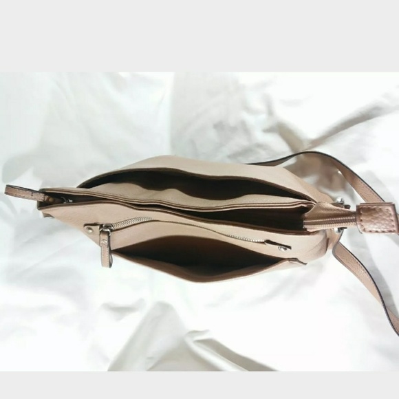 Target Brand Tan Faux Leather Professional Shoulde - Picture 3 of 6